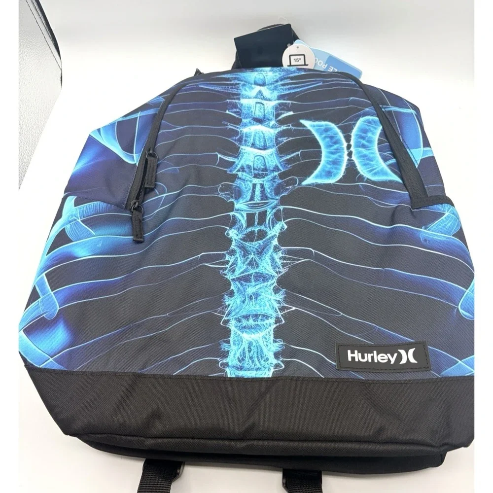 Hurley Crusher Skeleton Backpack NWT